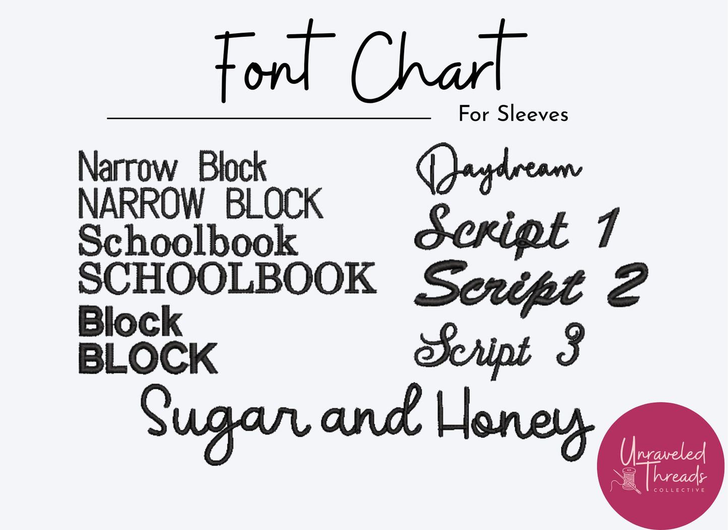 Custom Text Embroidered Crewneck