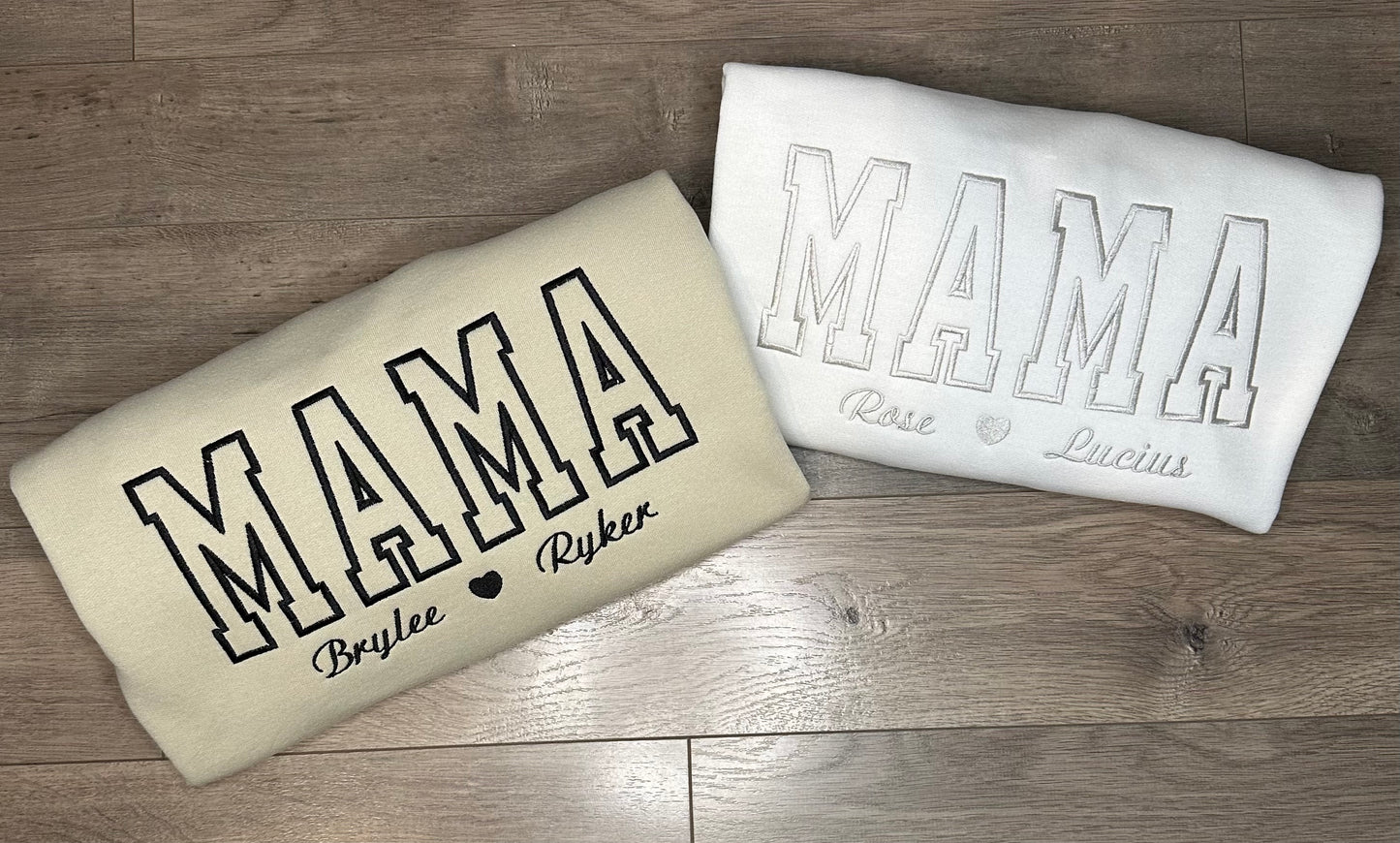 Custom Embroidered Keepsake Crewneck