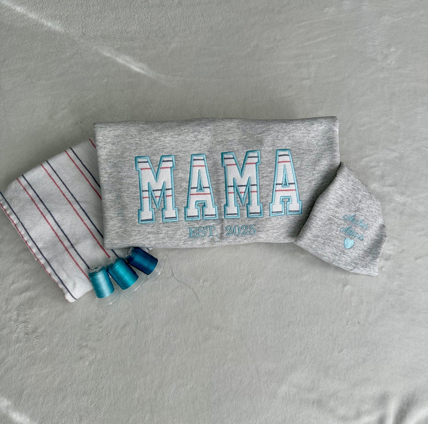 Custom Embroidered Keepsake Crewneck