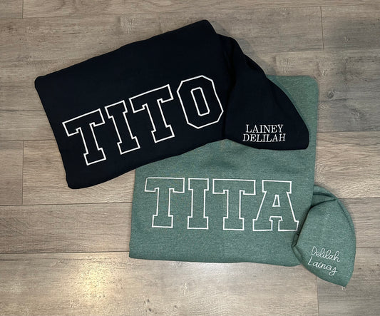 Custom Embroidered Keepsake Crewneck