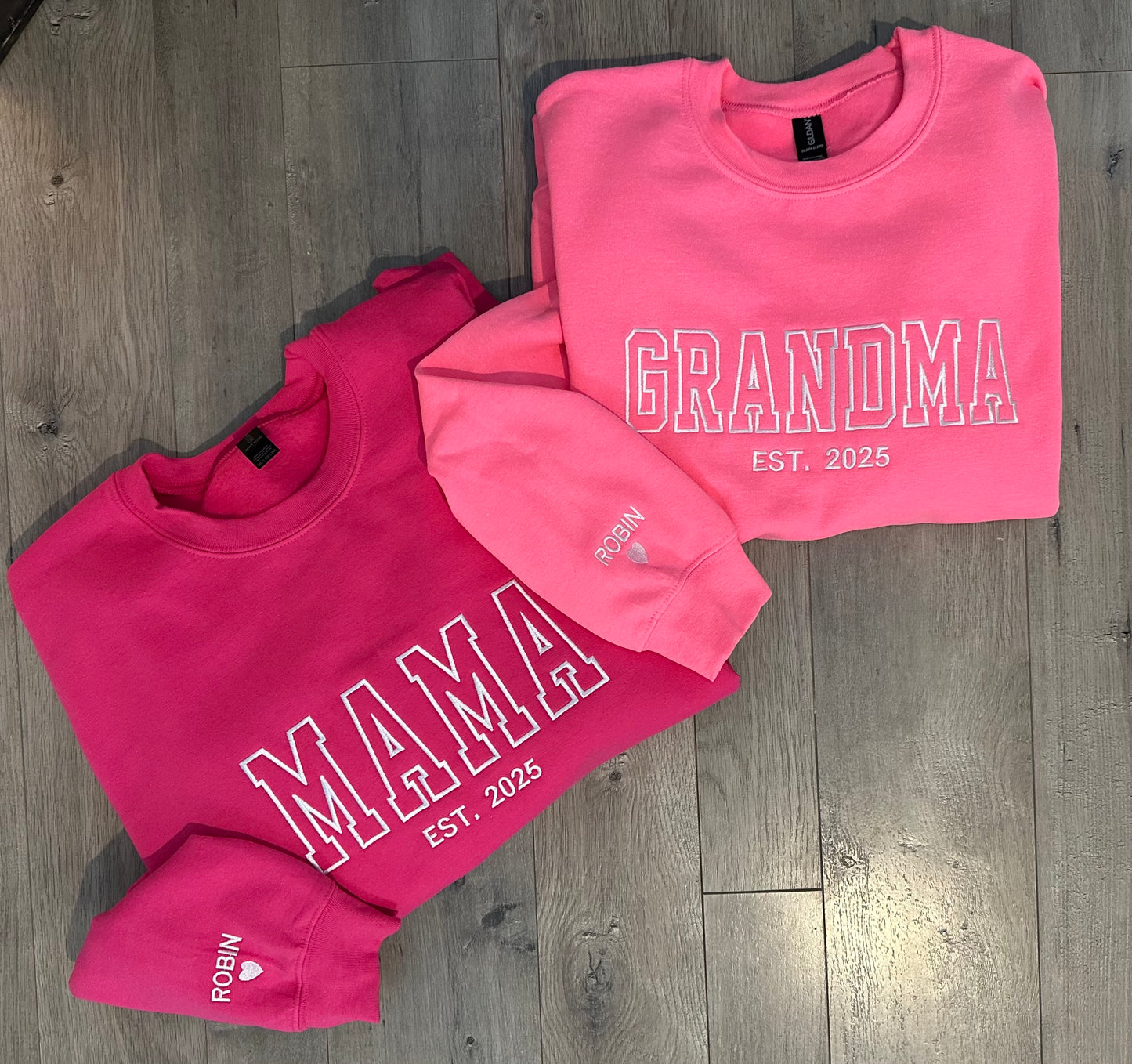 Custom Embroidered Keepsake Crewneck